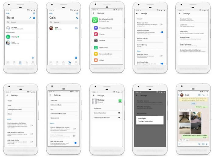 iOS WhatsApp for Android