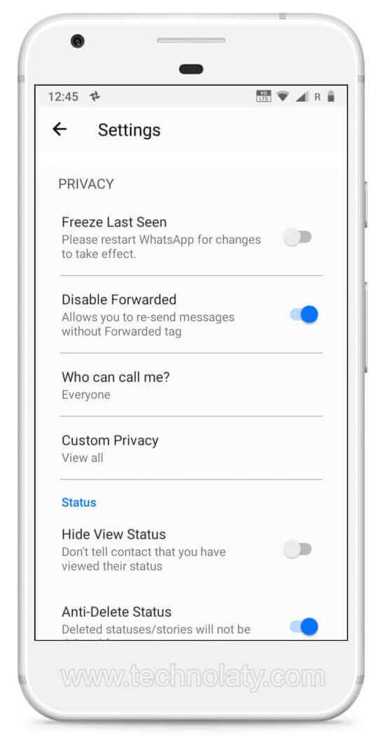 ios WhatsApp for Android