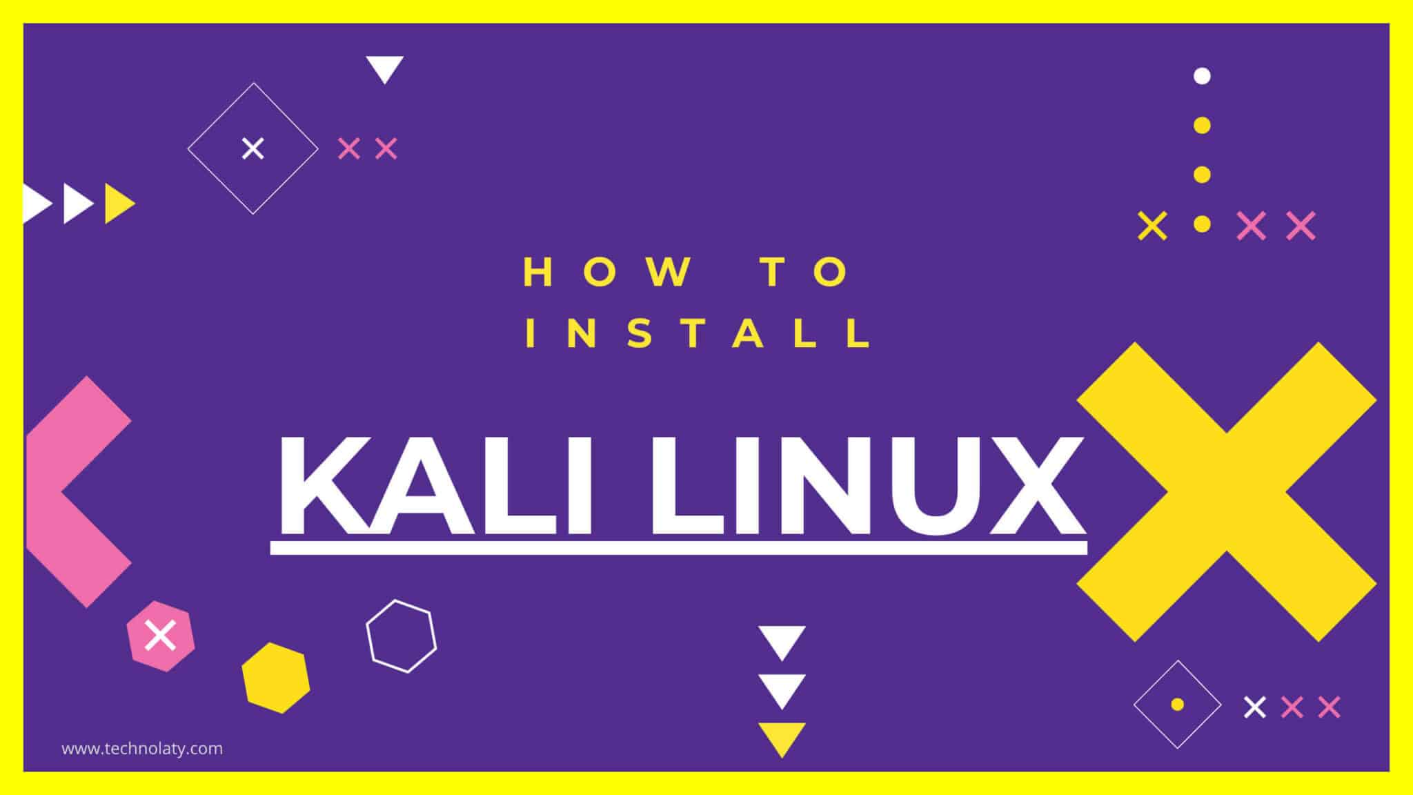 Install Kali Linux ISO